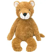 Happy horse Doudou lion Louah 45 cm - marron - Jouets en peluche