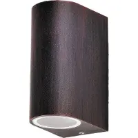 Rabalux 8019 Applique extérieure Chile, GU10, marron, moderne, IP44, 14,5cm
