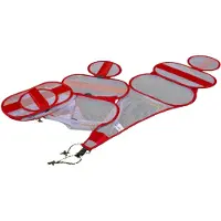 Powershot Football Wall Rouge,Blanc 150 x 050 cm