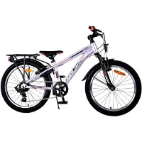 Volare Vélo enfant Cross - Garçons - 20 pouces - Argent - 6 vitesses