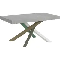 Itamoby Table Extensible 90X160/264 Cm Volantis Cemento Structure 4/A
