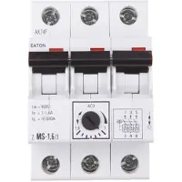 Eaton Interrupteur moteur 3P 0,55kW 1-1,6A Z-MS-1,6/3 248407