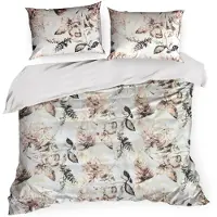 Eurofirany Design91 Parure de lit Parure de lit ARINA 160x200 cm SET 3 PIÈCES : avec 2 taies d'oreiller 70x80 cm