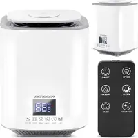 Berdsen BD-502, humidificateur d'air, débit de 250 ml/h, réservoir de 2,6 litres, couleur blanche