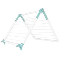Juwel Sèche-linge SuperDry Wing, 103,1 x 60,1 x 7,1 cm, blanc/mint - A
