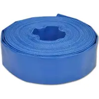 Syfax Tuyau plat 25 m 1,5" PVC