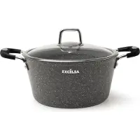 Excelsa gratin avec couvercle Forn-Ok 20 cm aluminum gray