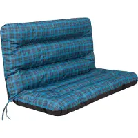 Hobbygarden Coussin de balançoire 180 cm - coussin pour balançoire de jardin & banc de jardin, hydrofuge, résistant aux UV, tissu Oxford, confortable & robuste