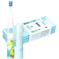 Vitammy SMILE Brosse à dents sonique pour enfants, Crocodile, 3 ans et plus