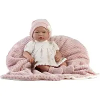 MuÑecas Guca Guca 893 NORMA - poupée réaliste avec corps en tissu doux - 38 cm