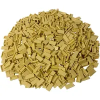 LEGO 1x2 Carreaux Beige clair - 3069b NOUVEAU Quantité 100x