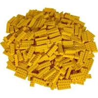 LEGO Briques 2x6 Jaune - 2456 NOUVEAU ! Quantité 100x