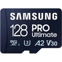 Samsung MicroSDXC PRO Ultimate 128 Go 130 Mo/s