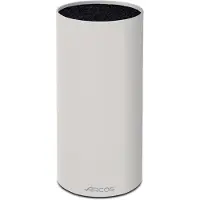Arcos Tacos - Bloc à couteaux universel jusqu'à 20 cm - En caoutchouc thermoplastique de 225 mm - Couleur blanche.