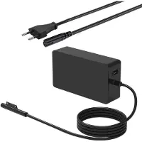 Avizar , chargeur secteur pour Microsoft Surface (charge rapide, 44W), noir