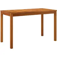 Syfax Table de jardin 110x55x67 cm Bois d'acacia solide