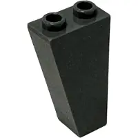 LEGO 2x1x3 Tuiles inclinées inversées gris foncé pour maison, bâtiment - 2449 NOUVEAU Quantité 500x