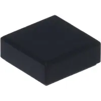 LEGO : 100 tuiles noires 1x1