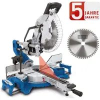 Scheppach Scie à onglet Scheppach HM305SL 2000 W - Outil de coupe de précision pour projets DIY à la maison et au jardin