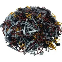 LEGO 10x armes/accessoires mélangés