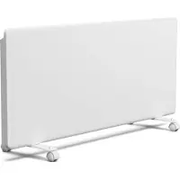 Blumfeldt ThermaTouch convecteur électrique 2000 W - thermostat électronique, minuterie 24 h, design moderne, IP24, radiateur électrique pour 20 m², radiateur électrique mural ou sur pied, blanc