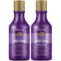 INOAR Absolut Speed Blond ensemble pour cheveux blonds 2x250 ml