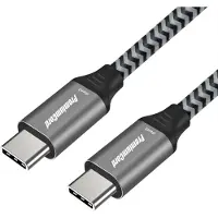 PremiumCord Câble USB-C à USB-C tressé de 0,5 m de