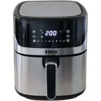 Noveen Hot air fryer AF550 6.5 l 1600 W Black Silver