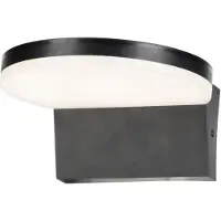 Rabalux 77117 Lampes murales extérieures Batida LED 9 plastique plastique noir