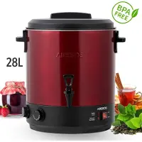 Arebos conservateur automatique 1800 W, conservateur 28 l, réglable en continu 30-110 °C