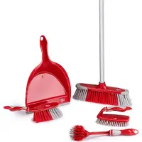 Dirt Devil Cleaning Set 6 Pieces Rouge