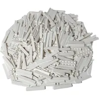 LEGO 1x6 Carreaux Blancs - 6636 NOUVEAU ! Quantité 500x