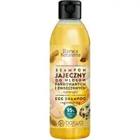 Barwa Shampooing régénérant à l'œuf naturel pour cheveux colorés et abîmés 300ml