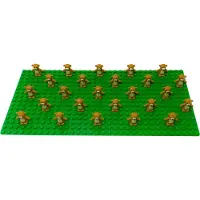 LEGO Ours en peluche Nougat - 98382pb001 NOUVEAU Quantité 3x