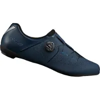 Shimano Chaussures de cyclisme RC302 WIDE, bleu foncé