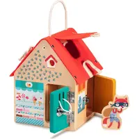 Lilliputiens Maison D'apprentissage Avec Serrures Serrures