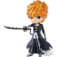 Banpresto Ichigo Kurosaki Bleach Thousand Year Blood Vol 2 Q Posket Figure 14 Cm Orange