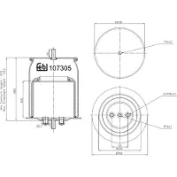 FEBI BILSTEIN Mécanisme, suspension pneumatique