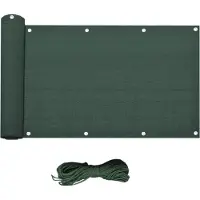 Generic Rebecca Mobili Brise-vue 0,9x5 m en PEHD vert