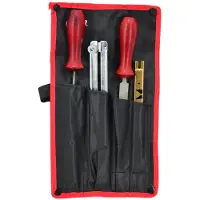 AWTOOLS Set d'affûtage de chaîne 4.8 Mm 4 pièces