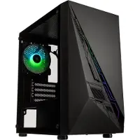 Kolink Inspire K2 Plus Boîtier Micro-ATX Verre trempé Noir ARGB