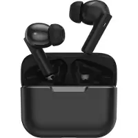 Akashi , casque d'écoute Bluetooth à suppression de bruit, 6 h d'autonomie, noir