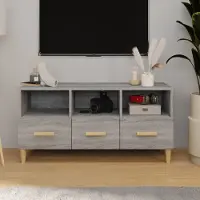 Prolenta Maison Exclusive - Meuble TV gris Sonoma 102x36x50 cm Matériau dérivé du bois