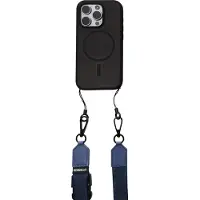 Otterbox 2-in-1 Crossbody Strap pour téléphone, sangle réglable, boucle supplémentaire pour accrocher clés et écouteurs, compatible avec la plupart des étuis téléphoniques , bleu