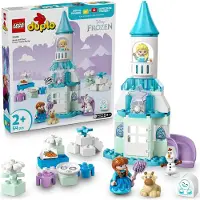 LEGO DUPLO Disney 10455 Le royaume des glaces : Anna et Elsa et la fête au château