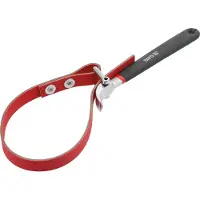 YATO Clé pour filtre à huile, adaptable de 80 à 160 mm