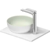 Duravit Set de lavabos Sivida rond avec console 410x330x123mm, 268022FG00