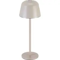 Osram ENDURA STYLE TABLE lampe d'extérieur, 2,5W, 200lm, beige, lampe de table, batterie rechargeable, protection IP54, gradation continue, fonction mémoire de luminosité
