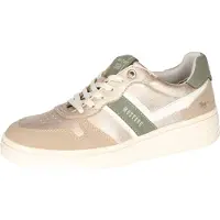 Mustang Chaussures à lacets pour femmes en matériaux antidérapants et faciles d'entretien 1510-301, Taille:38 EU, Couleur:Or