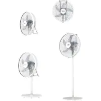 Taurus Ventilateur sur pied 40cm 35w 5 vitesses blanc - - BOREAL16CRGO - boreal 16 cr